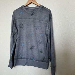 Disney Ink & Paint Mickey And Friends Pullover Top Sweater Men's Small WDW Parks